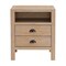 Alaterre Furniture Arden 2-Drawer Wood Nightstand ANAN0129 - alternate 2